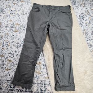 Duluth Trading Co Men's DuluthFlex Fire Hose Slim Fit 5-Pocket Pants Gunmetal 40